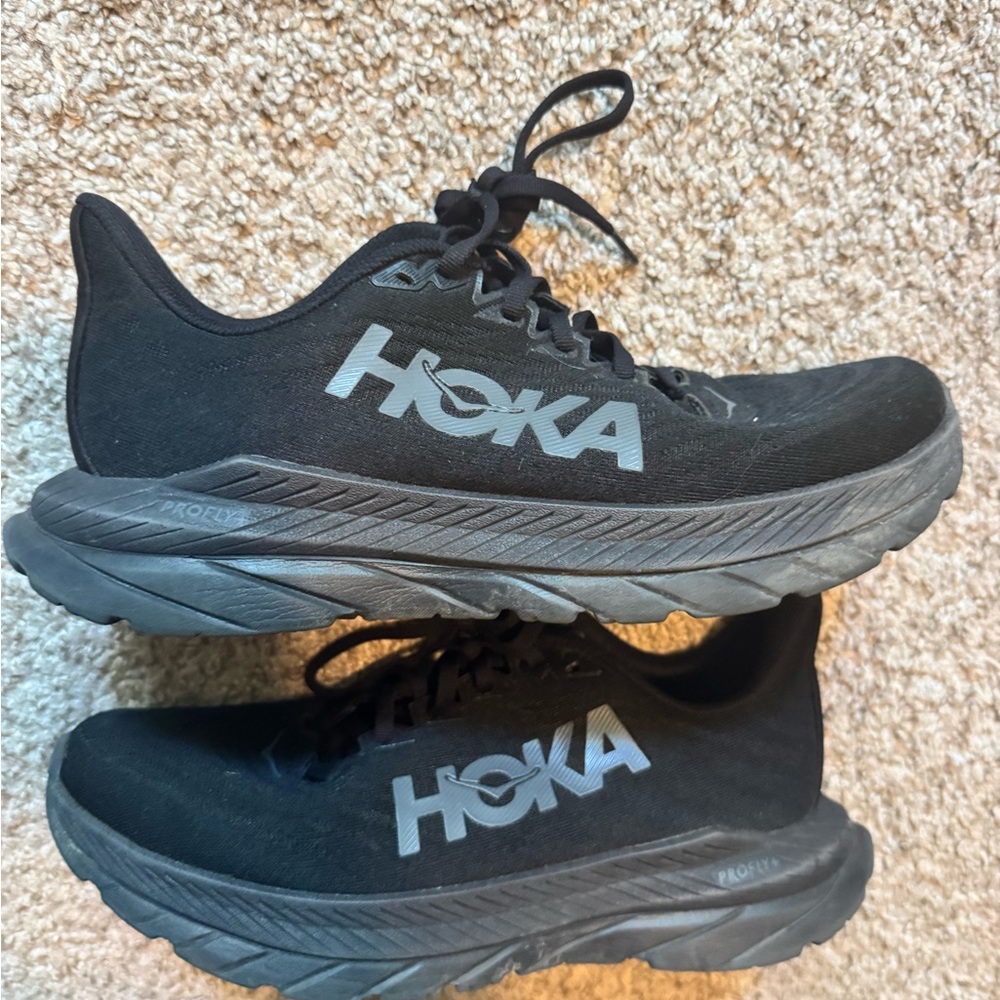 Hoka Men's Black Athletic Shoes - Picture 7 of 10